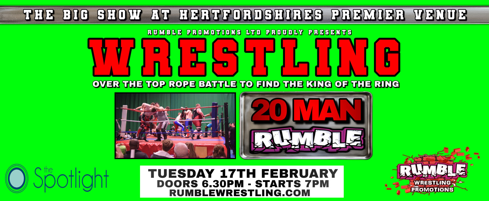 20 MAN RUMBLE AT THE SPOTLIGHT